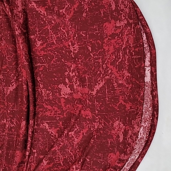 NWT LuLaRoe Iris Tunic Vee Neck size 2XL Blotched Reds - Picture 4 of 6